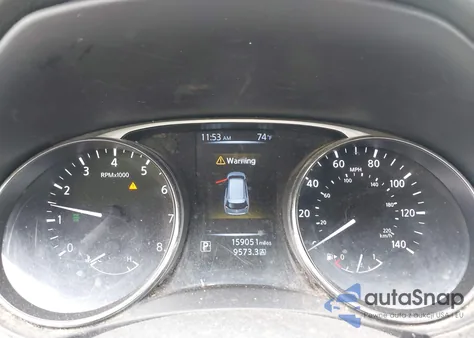 2014 Nissan Rogue Sv z USA, uszkodzony, nr VIN 5N1AT2MV8EC848366